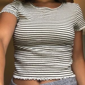 striped t-shirt